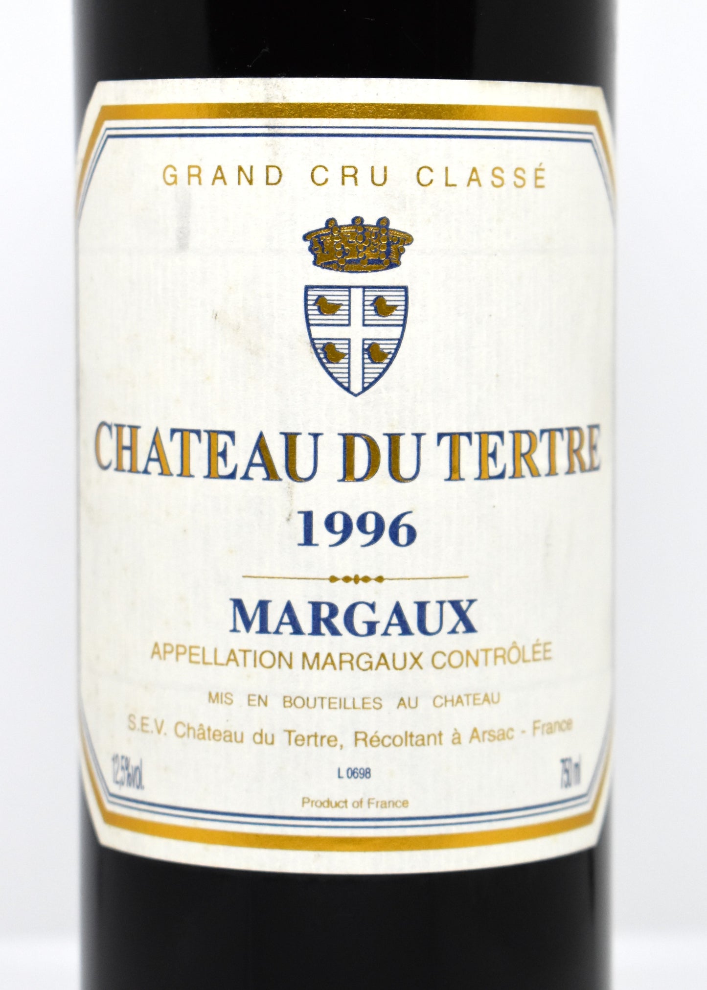 "Quel vin de 1996 offrir pour un anniversaire ? Commander Château du Tertre en ligne