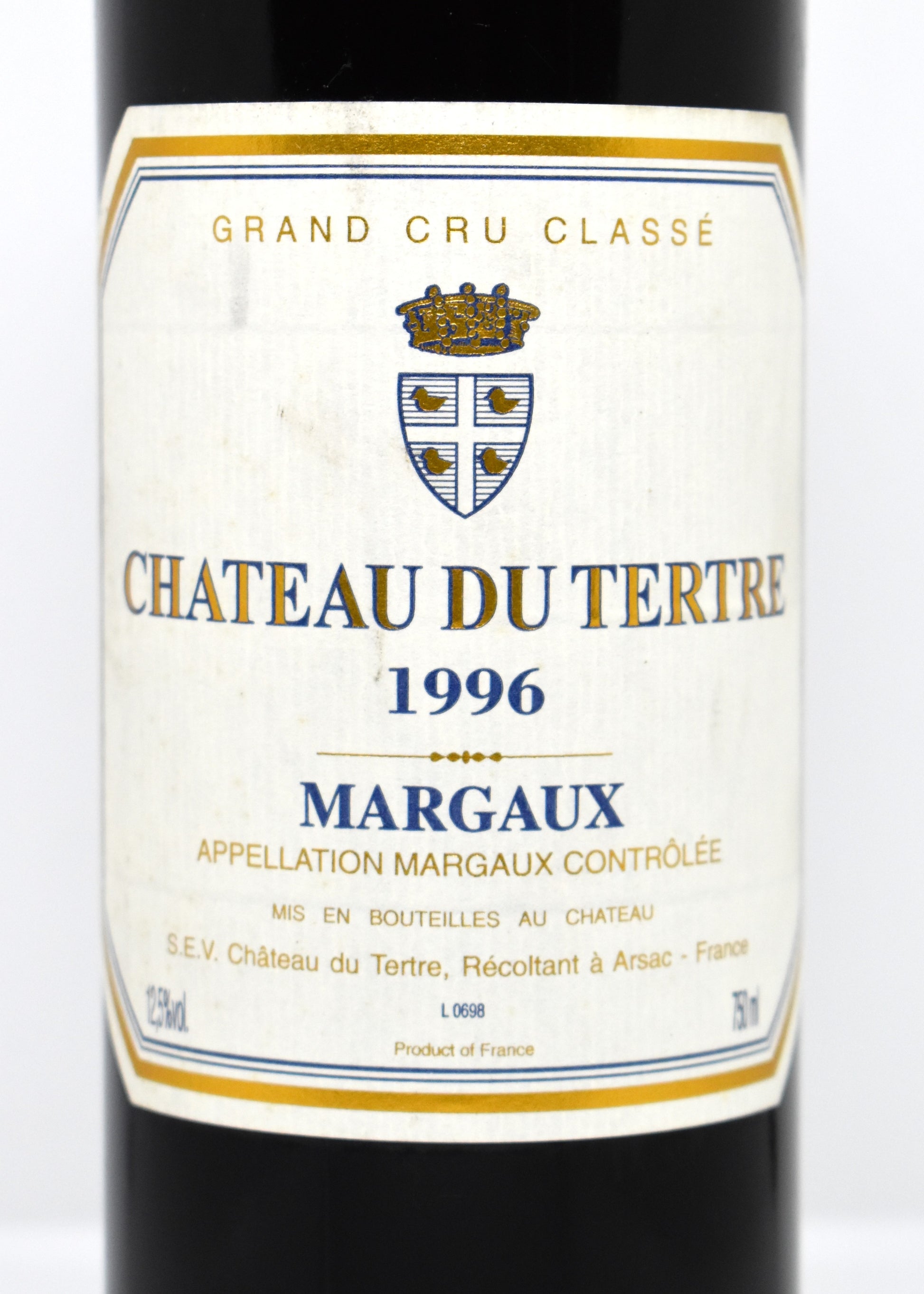 "Quel vin de 1996 offrir pour un anniversaire ? Commander Château du Tertre en ligne