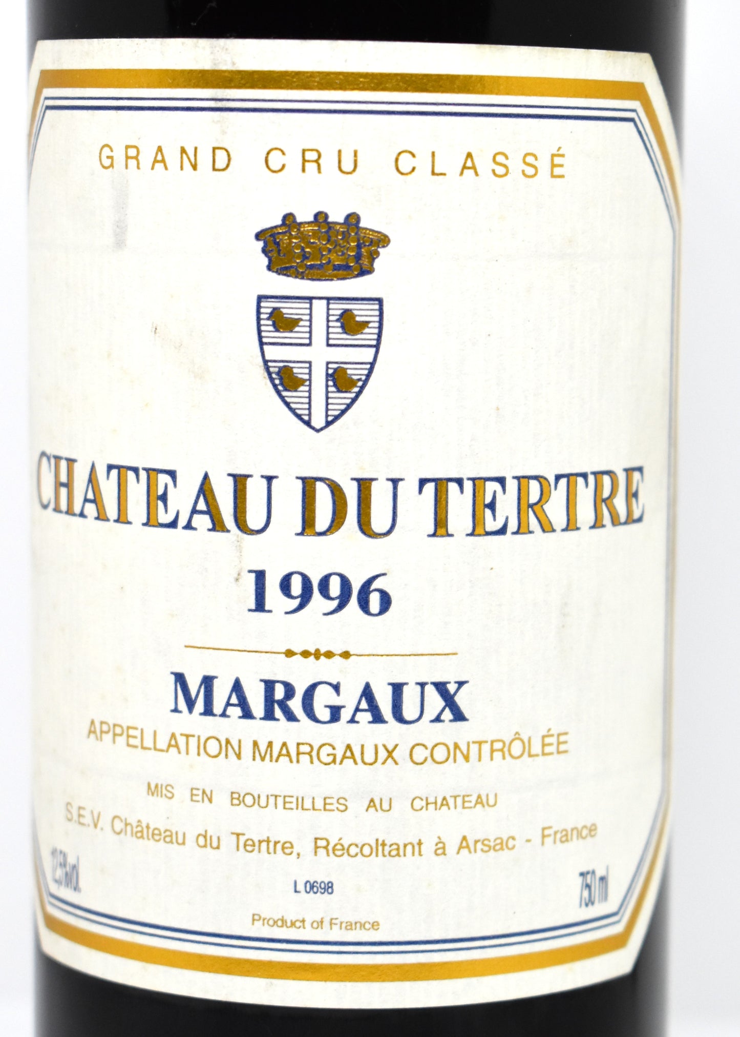 Chateau du Tertre 1996 bottle for sale best price online wine shop