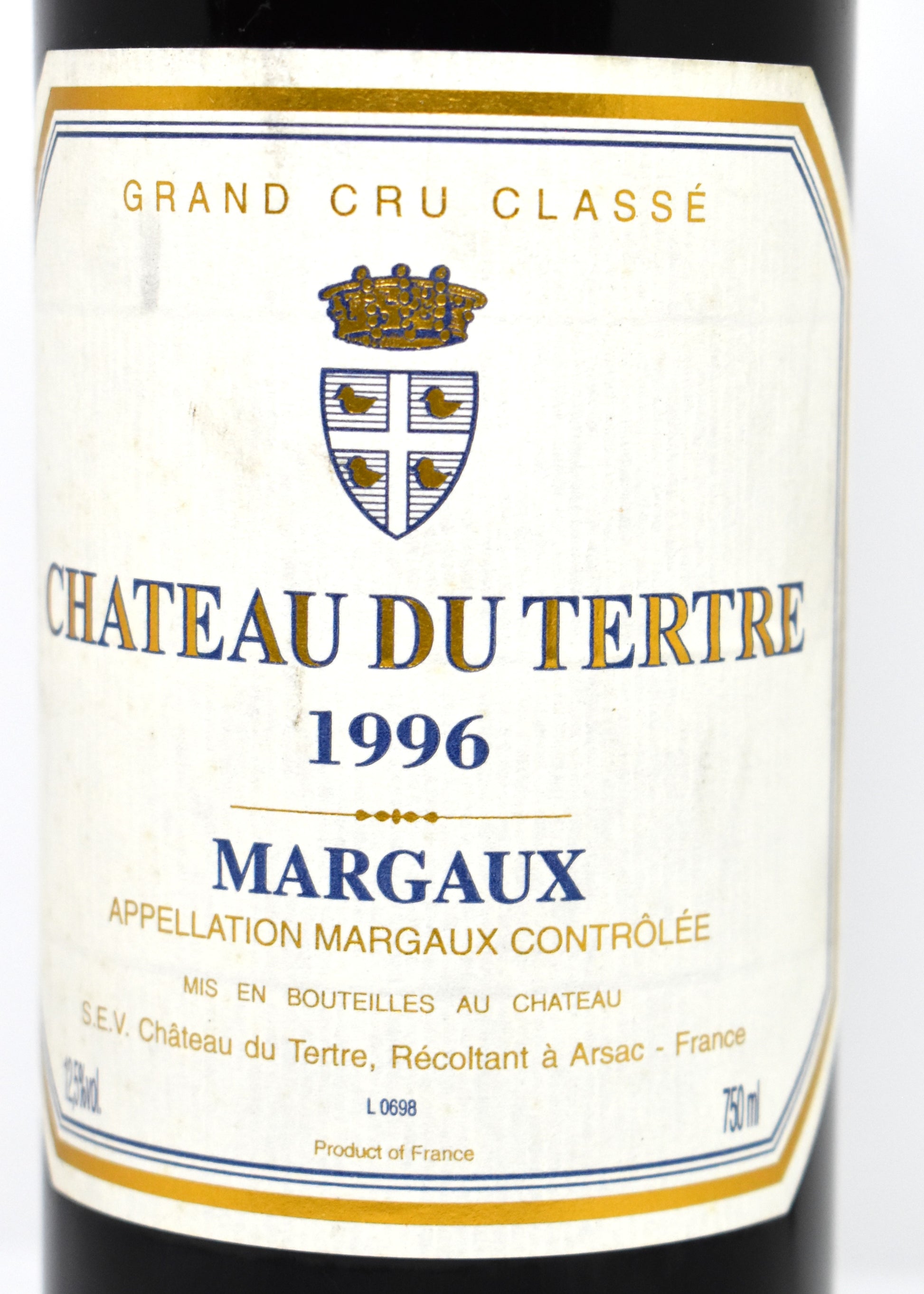 Chateau du Tertre 1996 bottle for sale best price online wine shop