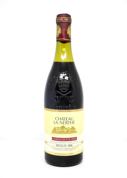 Chateau La Nerthe 1986 Chateauneuf du Pape bottle rare Rhone wine
