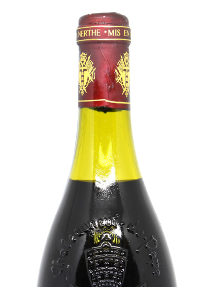 Rare aged Chateauneuf du Pape 1986 Chateau La Nerthe secure shipping Zurich