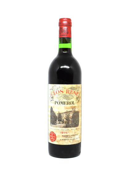 Bouteille Clos René millésime 1976 - Vin rouge de l'appellation Pomerol