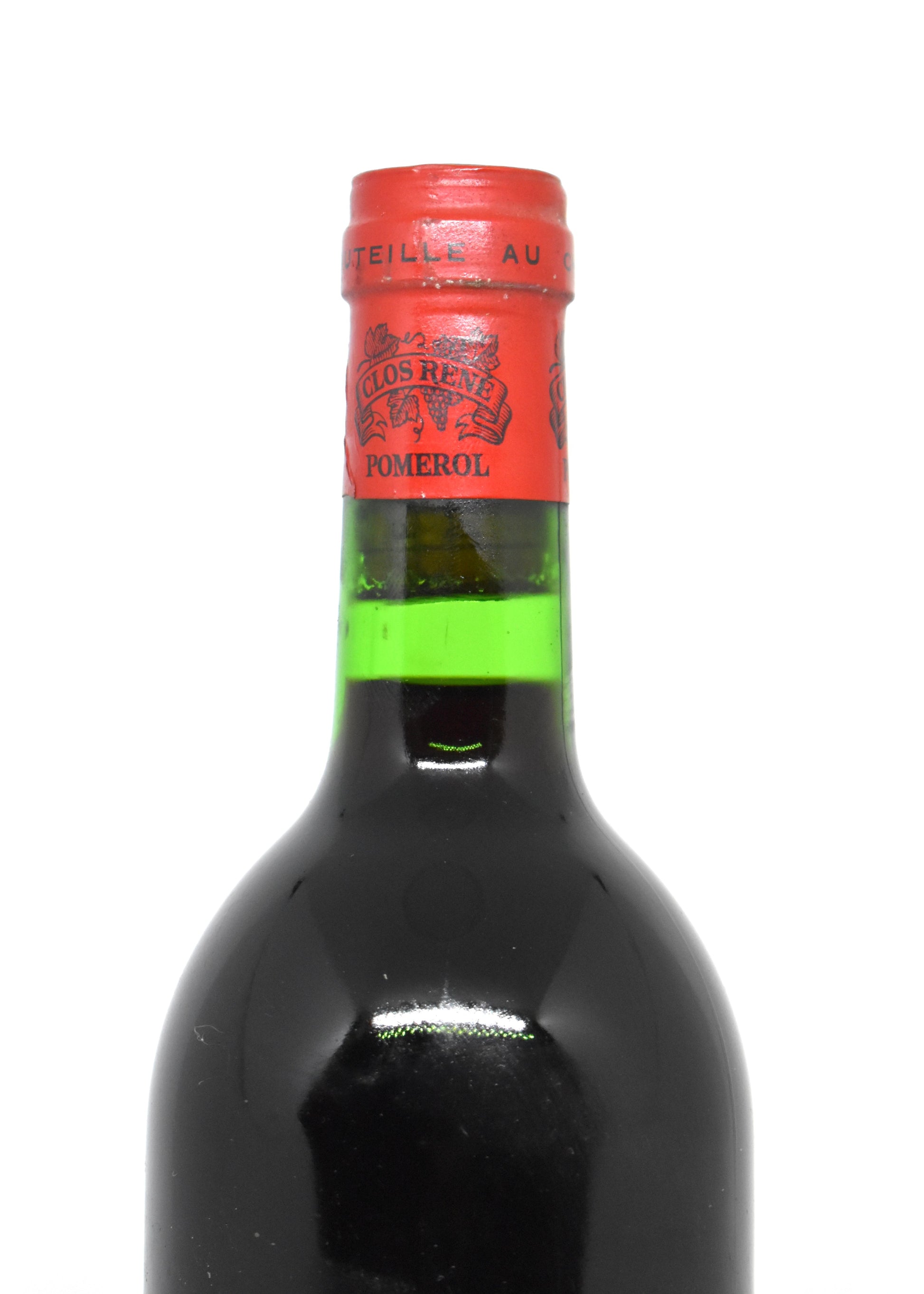 "Vin de Bordeaux Clos René 1976 - Flacon ancien avec niveau de liquide excellent