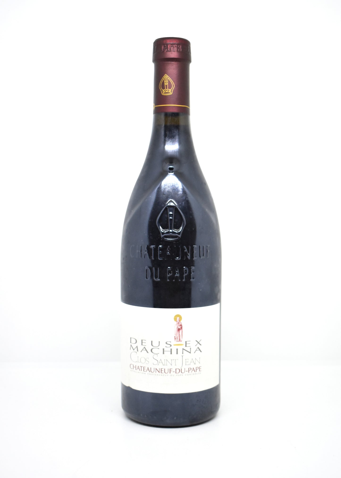 Acheter en ligne bouteille Clos Saint-Jean Deus Ex Machina 2005 Châteauneuf-du-Pape 100 Parker