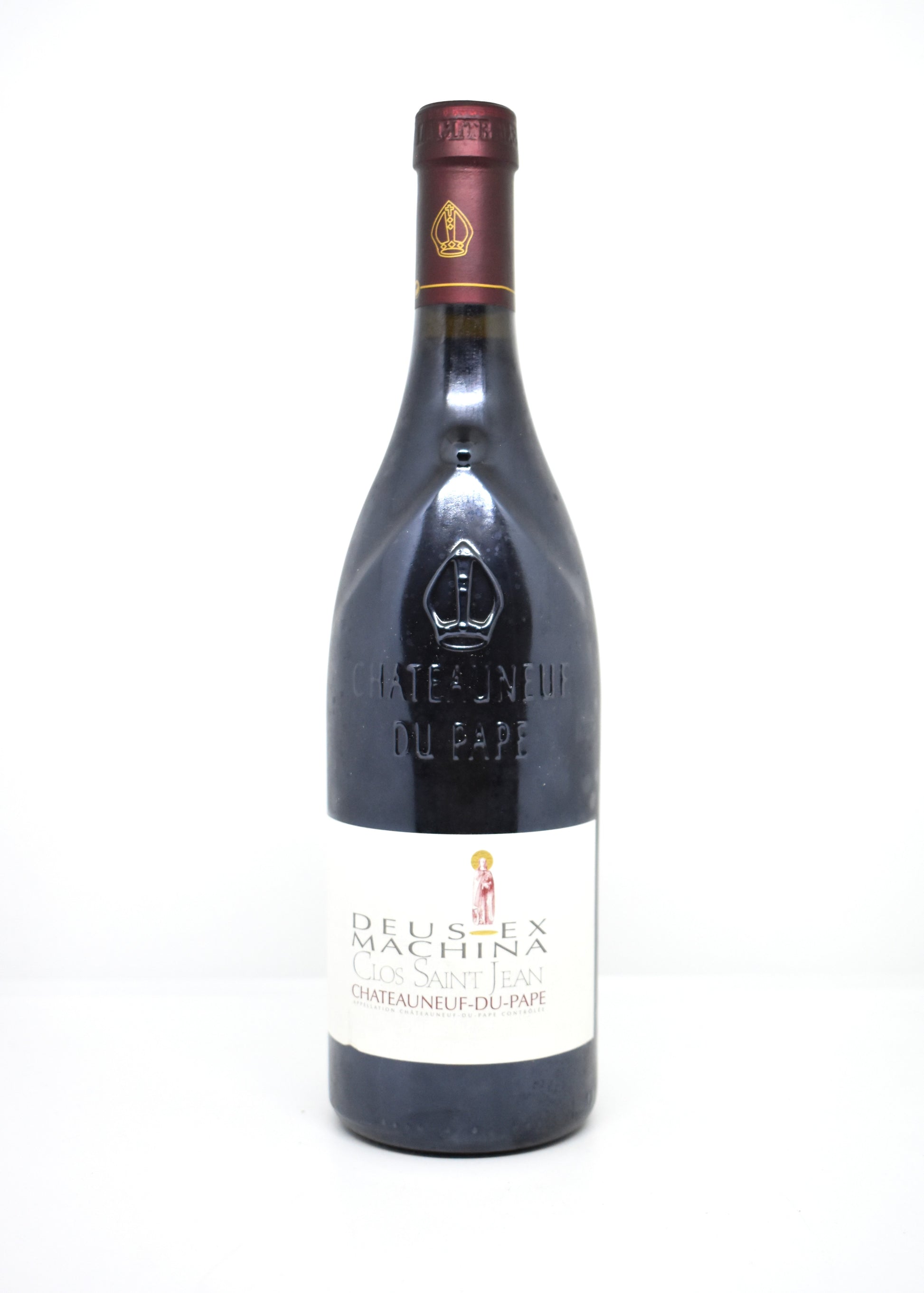 Acheter en ligne bouteille Clos Saint-Jean Deus Ex Machina 2005 Châteauneuf-du-Pape 100 Parker