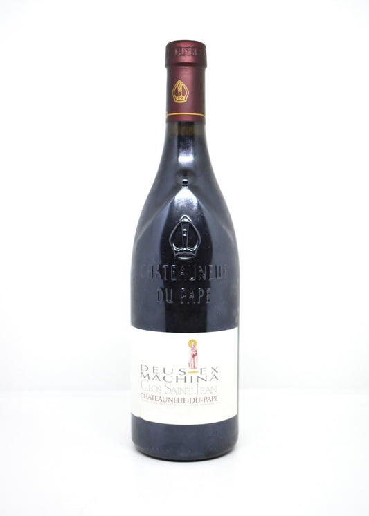 Acheter en ligne bouteille Clos Saint-Jean Deus Ex Machina 2005 Châteauneuf-du-Pape 100 Parker