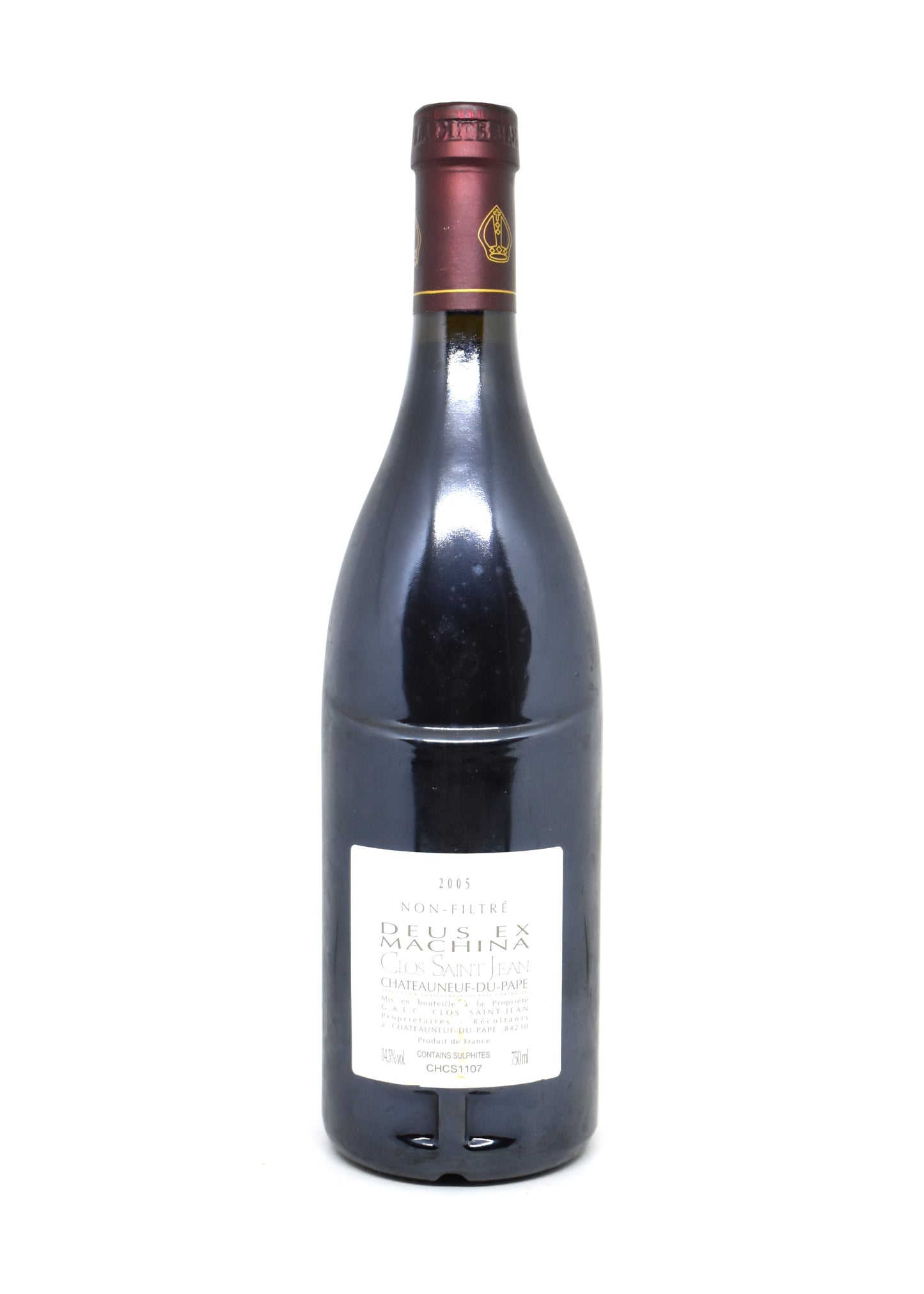 Buy 2005 birth year fine wine gift Clos Saint-Jean international delivery