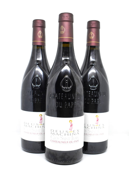 Déguster un grand Châteauneuf du Pape 2015 acheter Deus Ex Machina