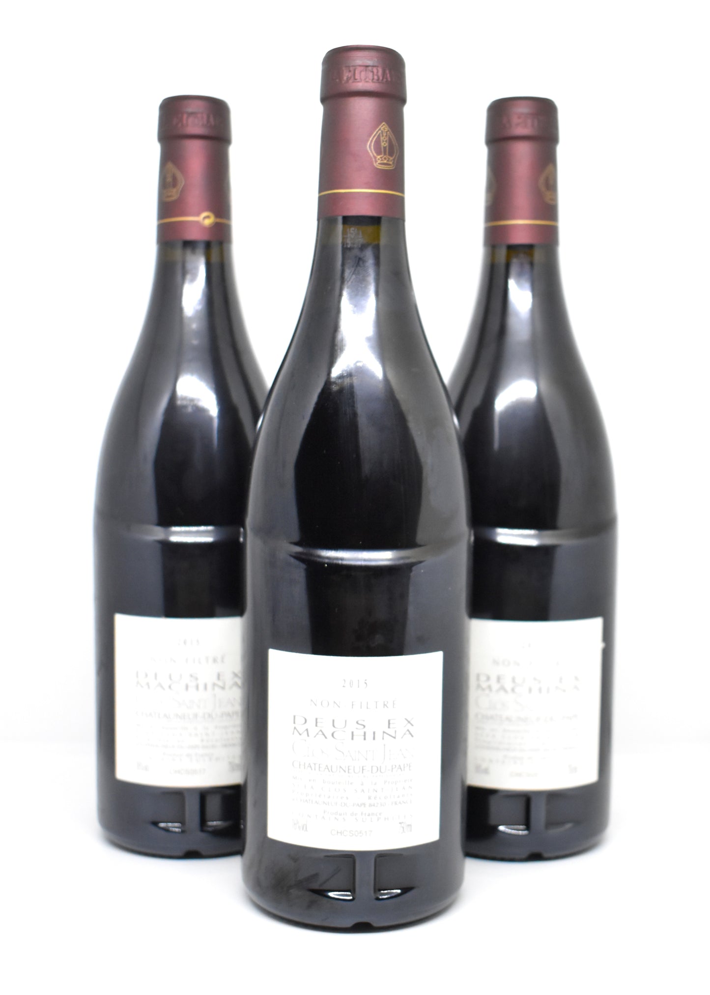 Offrir un grand vin 98 Parker de 2015 expédition internationale Clos Saint Jean