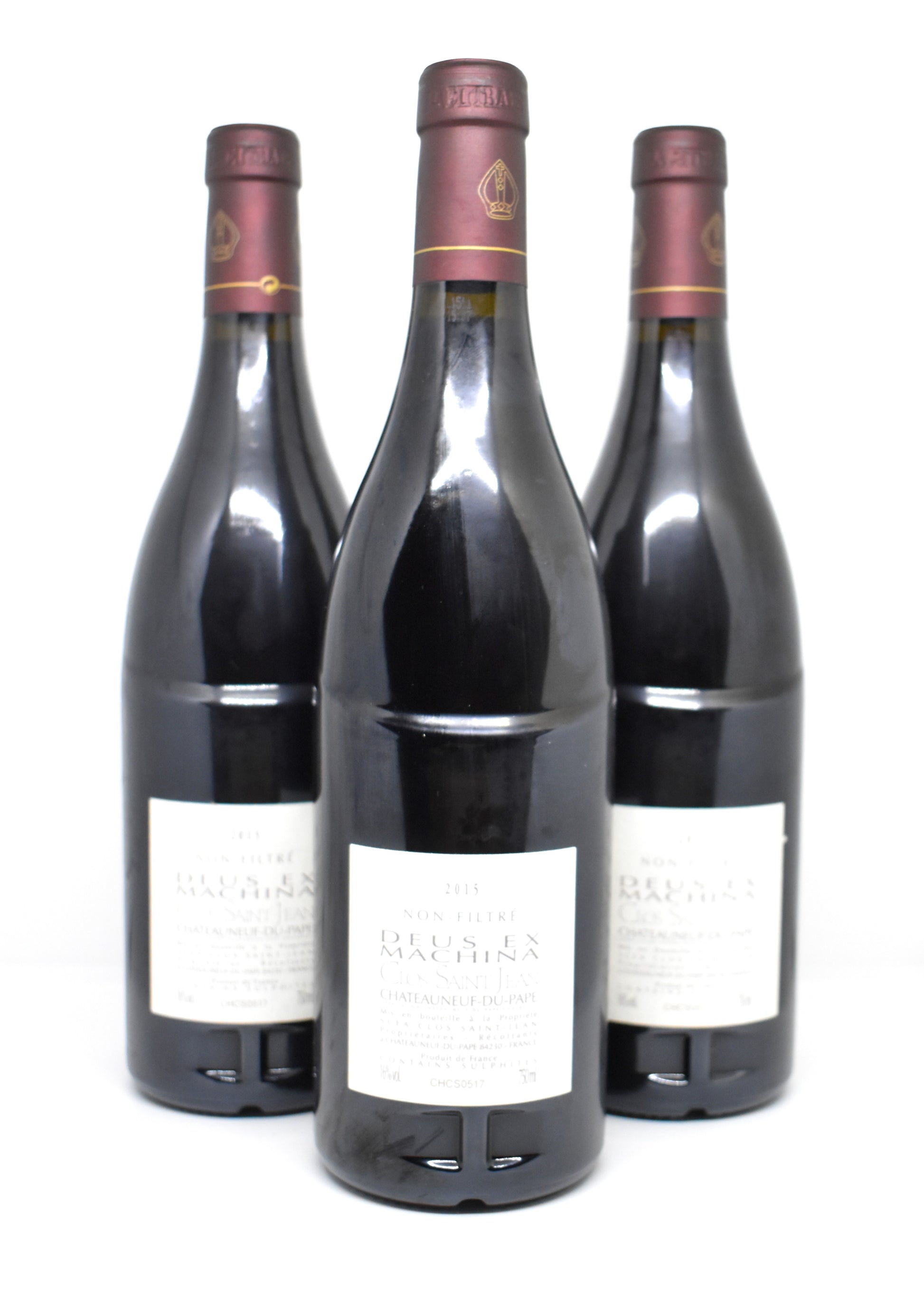 Offrir un grand vin 98 Parker de 2015 expédition internationale Clos Saint Jean