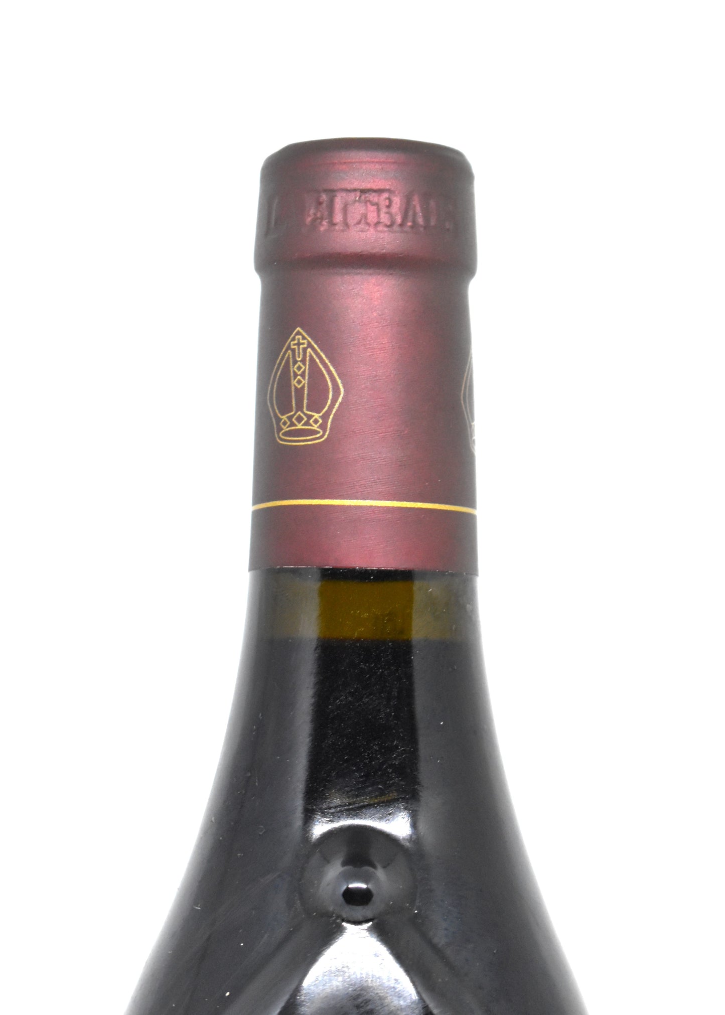Collector red Rhone wine Clos Saint-Jean Deus Ex Machina 2015 mint condition bottle