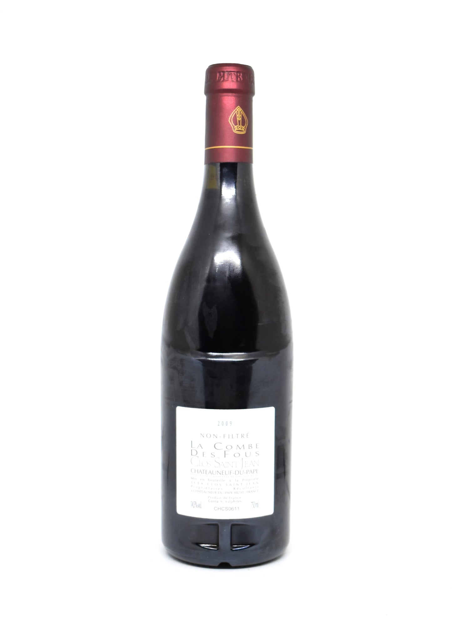 Idée cadeau d exception vin grand cru millésime 2009 Châteauneuf du Pape pour anniversaire