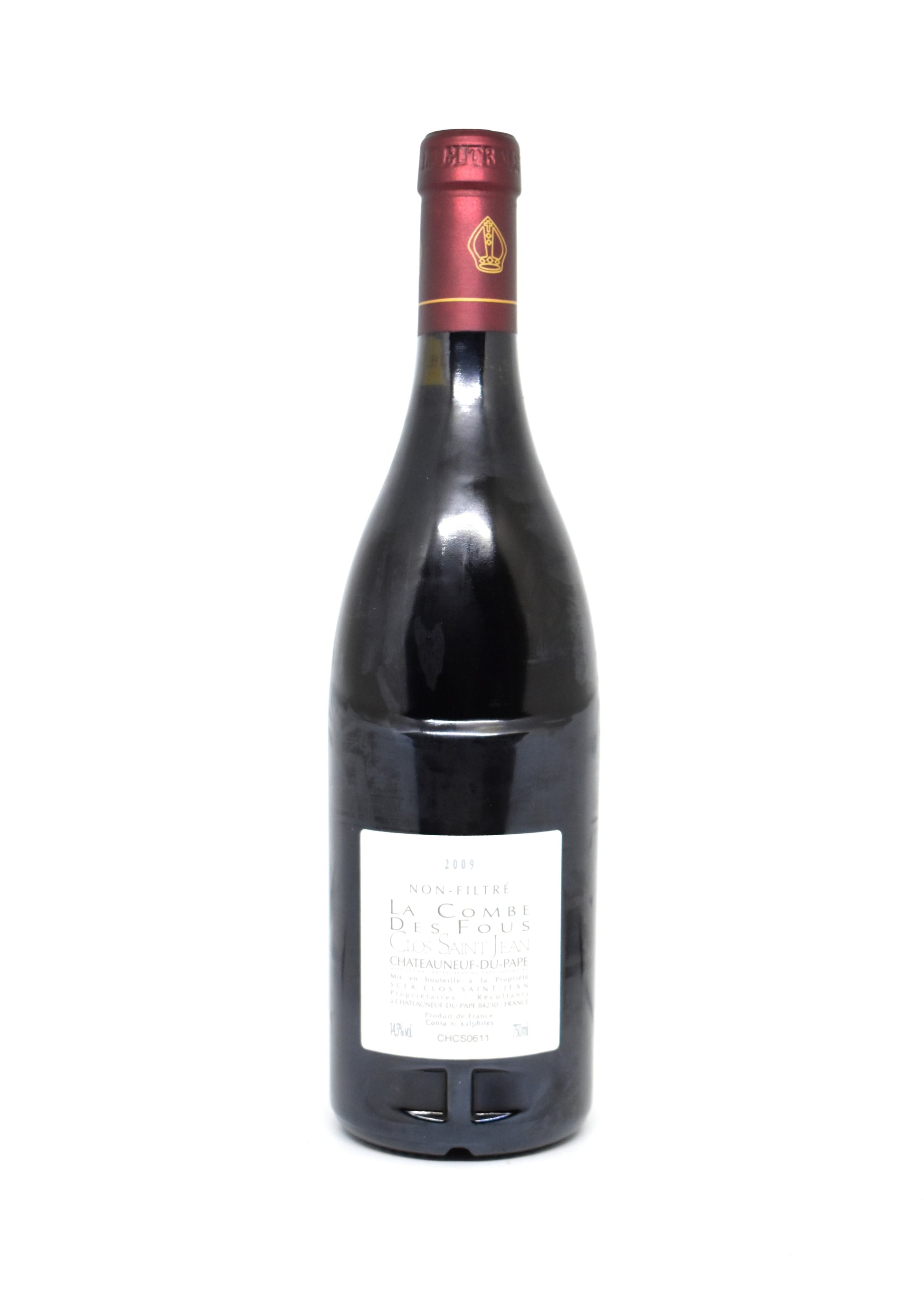 Idée cadeau d exception vin grand cru millésime 2009 Châteauneuf du Pape pour anniversaire