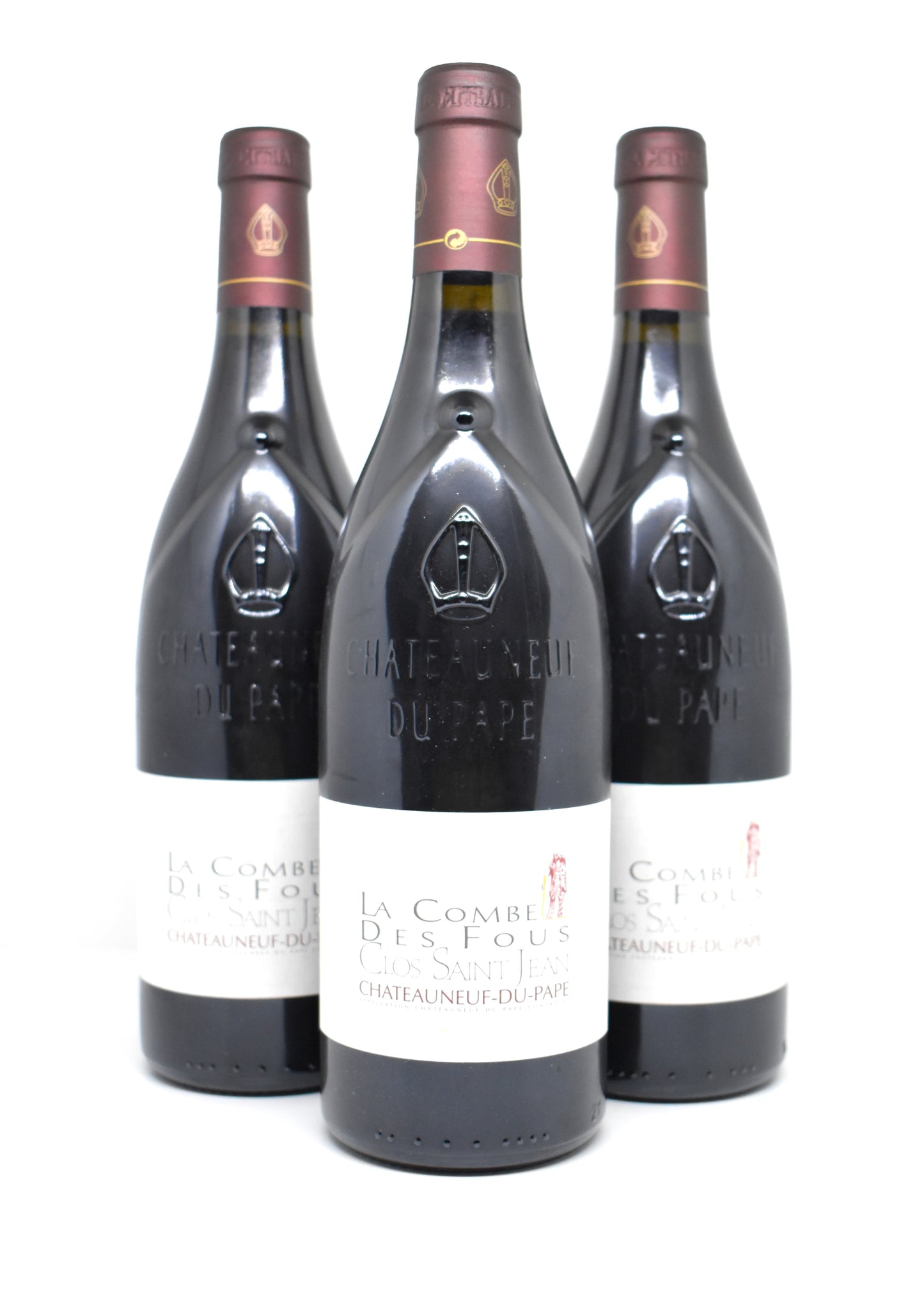 Rare collector fine wine Clos Saint Jean La Combe des Fous 2015 pristine condition
