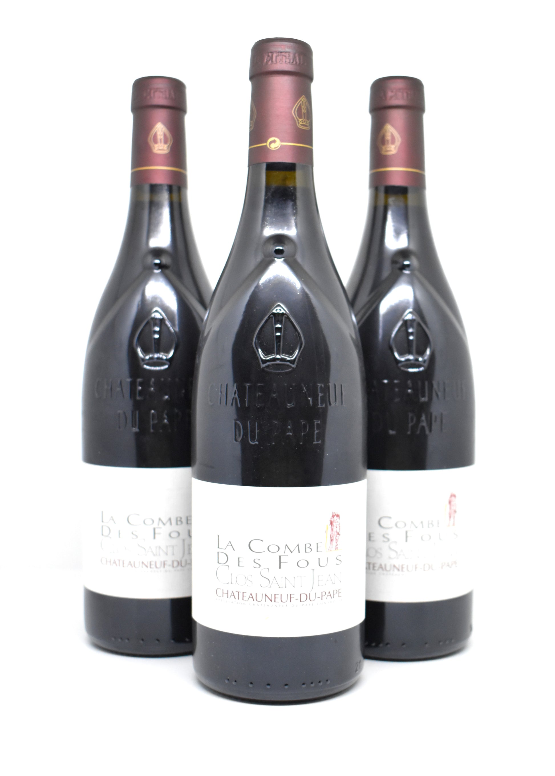 Rare collector fine wine Clos Saint Jean La Combe des Fous 2015 pristine condition