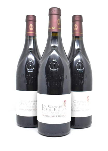 Rare collector fine wine Clos Saint Jean La Combe des Fous 2015 pristine condition