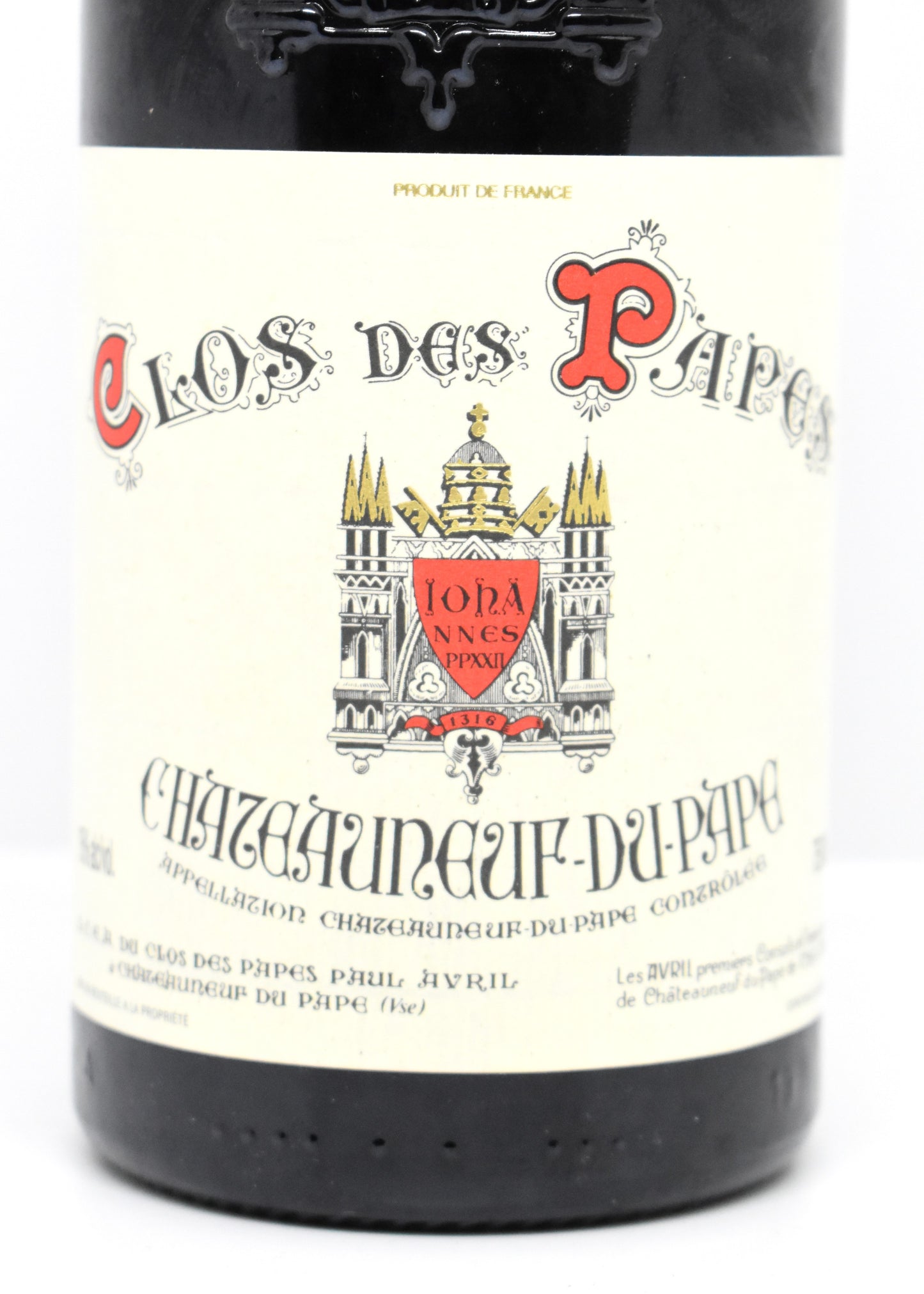 Quel d exception vin de 2007 offrir pour un cadeau de prestige ? Commander Clos des Papes