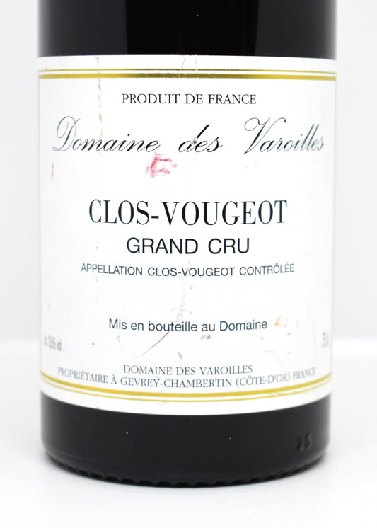Clos Vougeot 2001 - Domaine des Varoilles