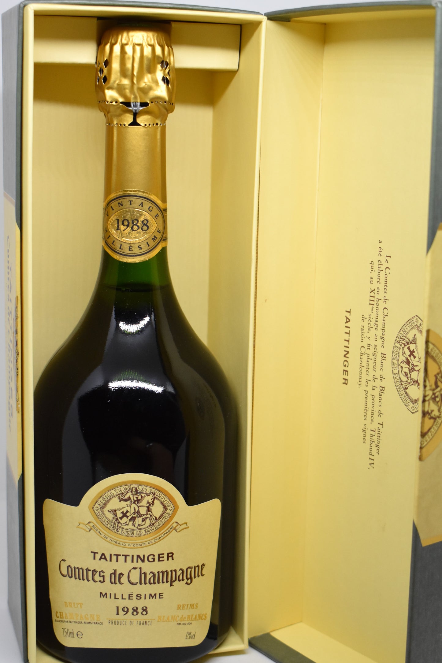 Comtes de Champagne 1988 - Champagne Taittinger - Blanc de Blancs Brut