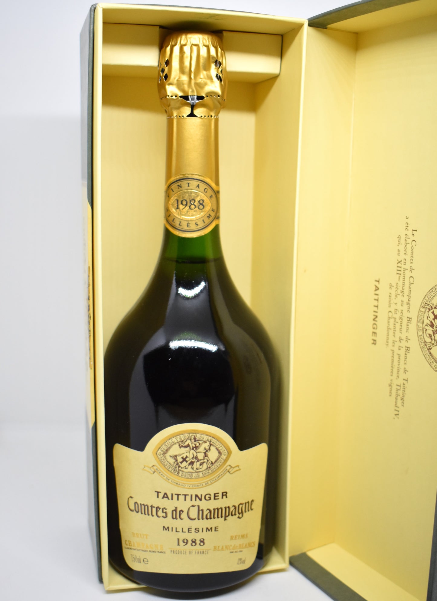 Comtes de Champagne 1988 - Champagne Taittinger - Blanc de Blancs Brut