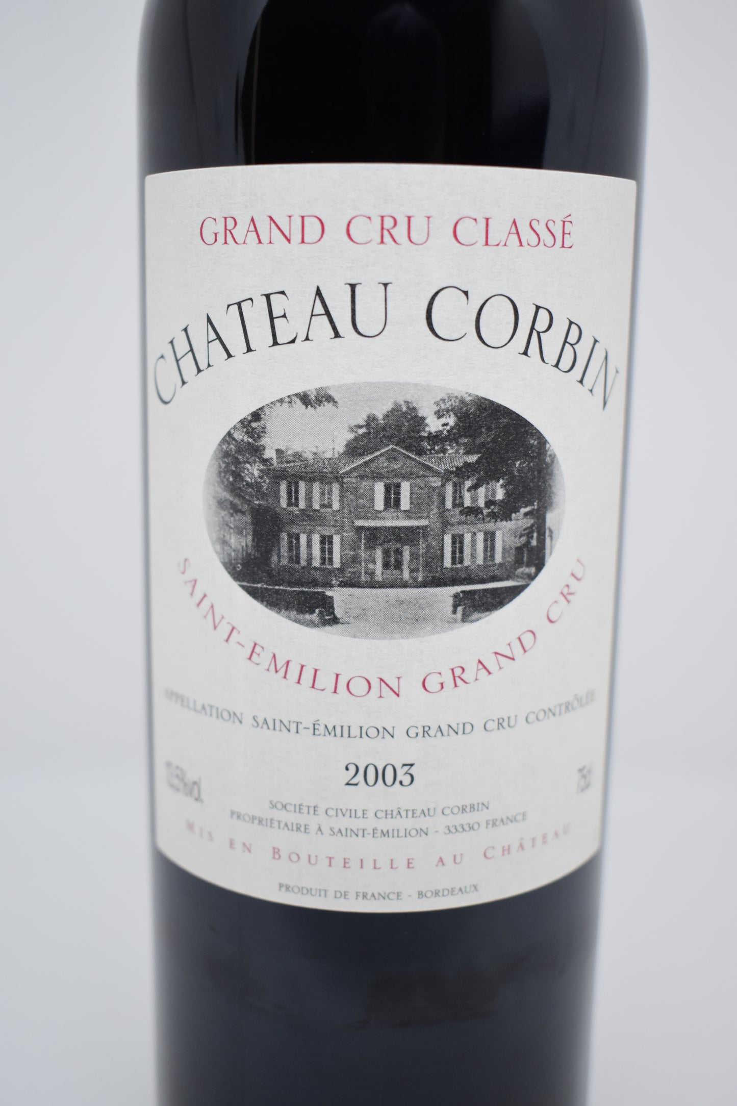 Chateau Corbin 2003 - Saint-Emilion