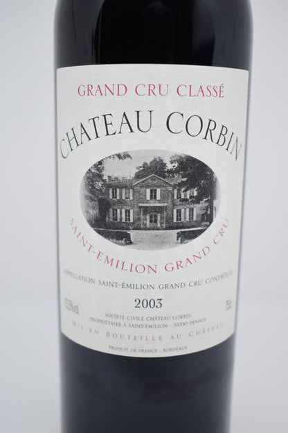 Chateau Corbin 2003 - Saint-Emilion