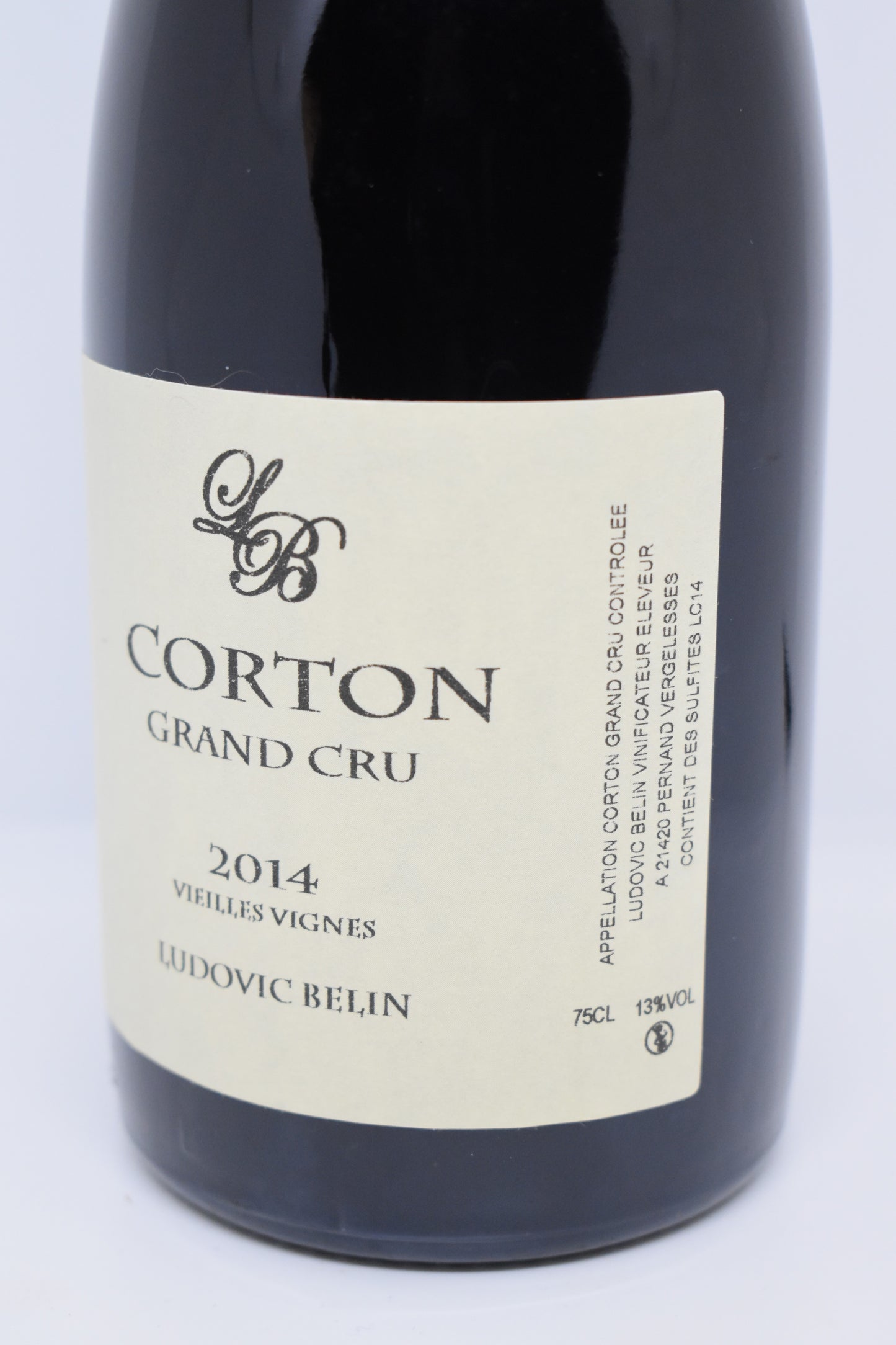 Corton GC Vieilles Vignes 2014 - Ludovic Belin