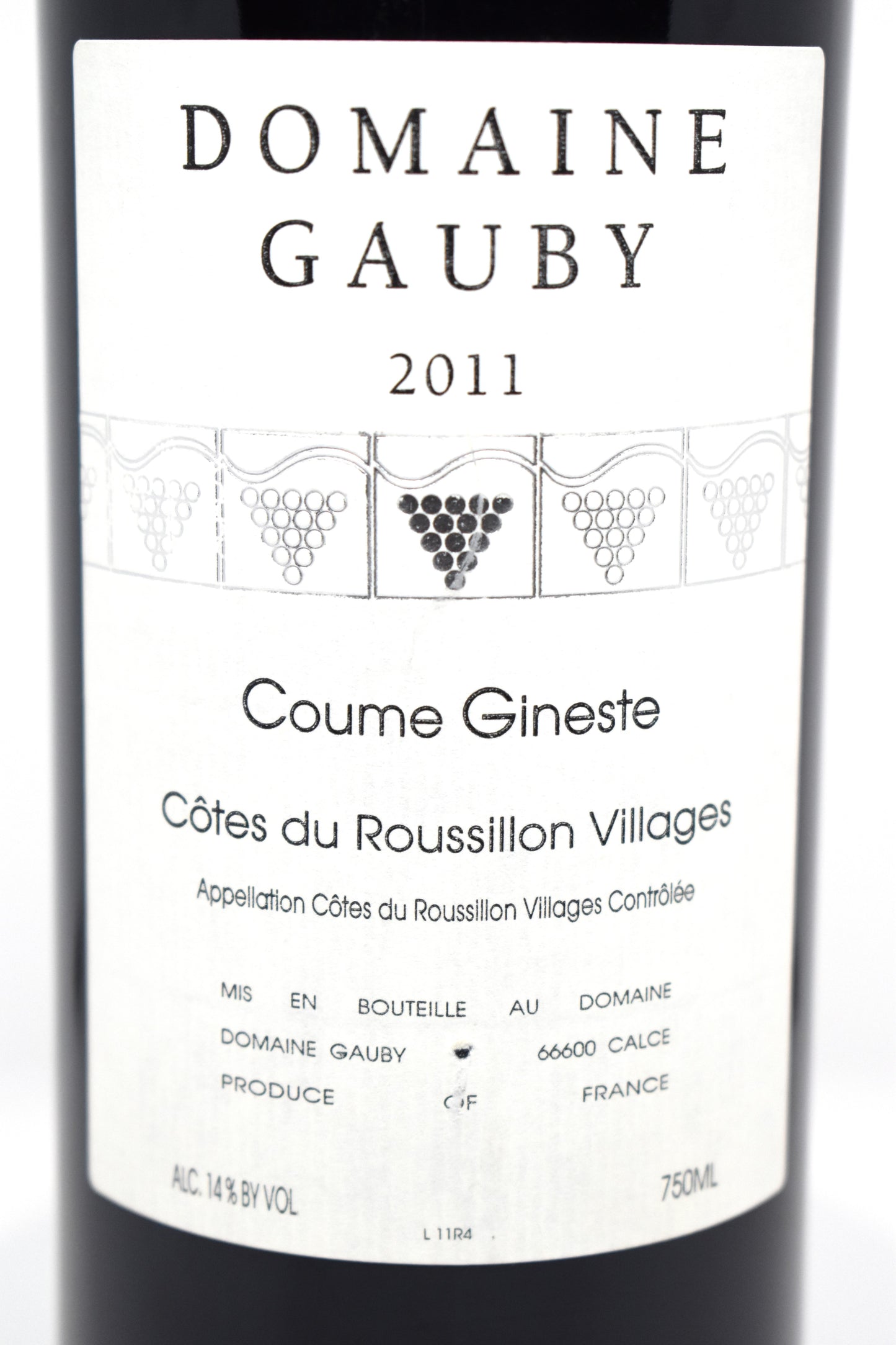 Coume Gineste 2011 - Gauby - Côtes du Roussillon Villages Red
