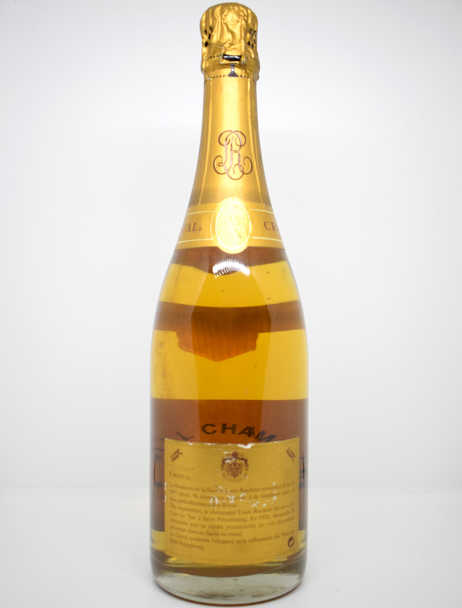 Meilleur prix champagne Cristal 1990 en Suisse