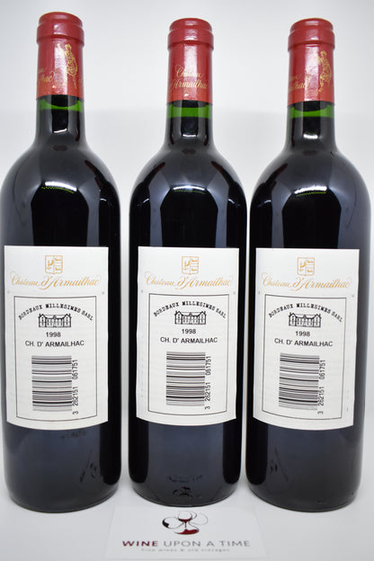 Château d'Armailhac 1998 - Pauillac