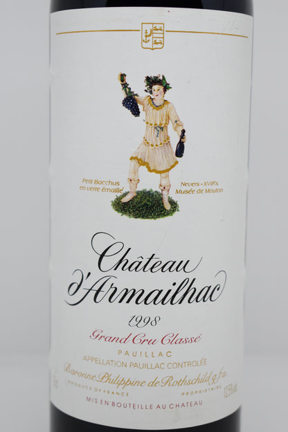 Château d'Armailhac 1998 - Pauillac