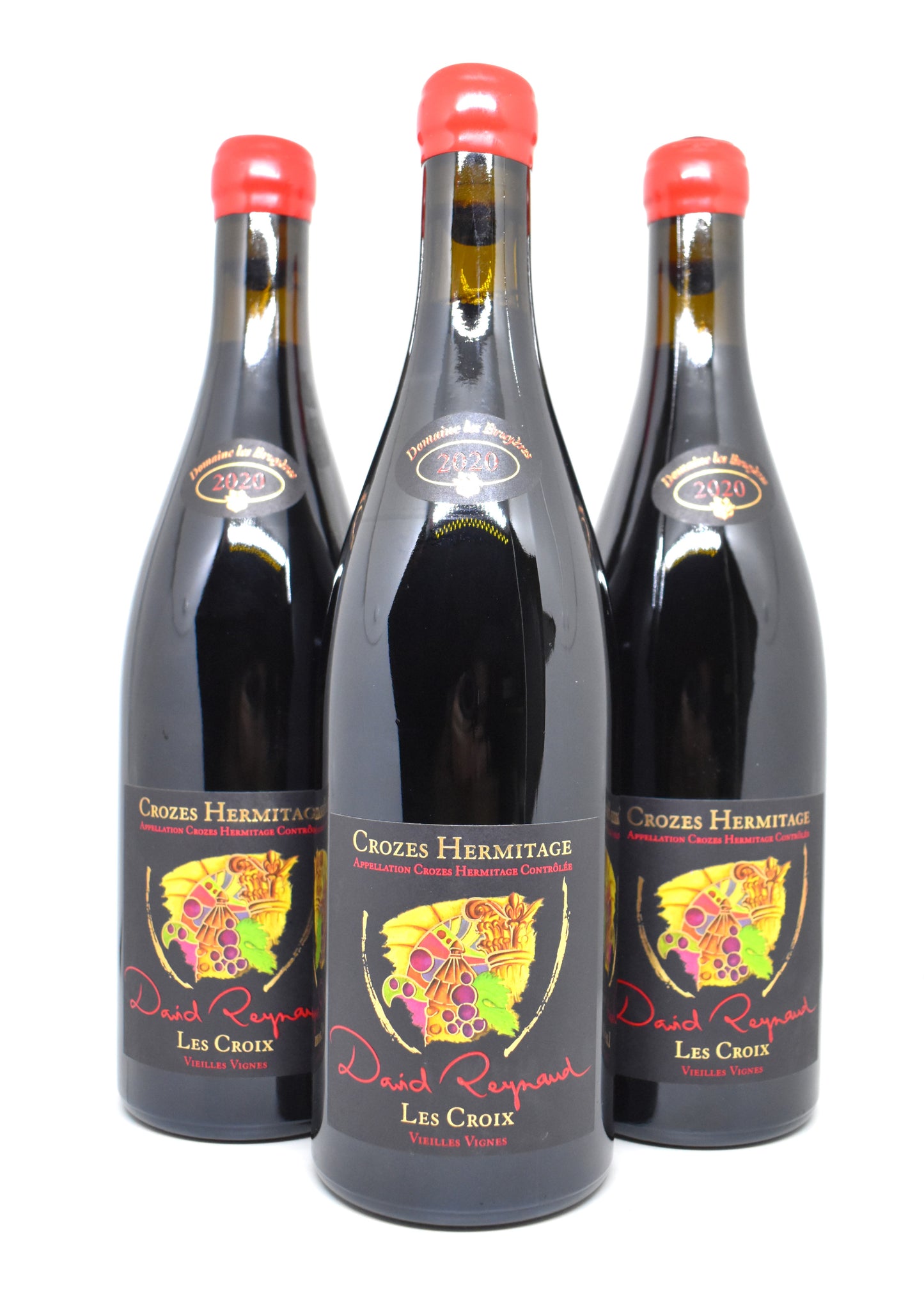 Bouteille David Reynaud Crozes-Hermitage Les Croix 2020 Vieilles Vignes