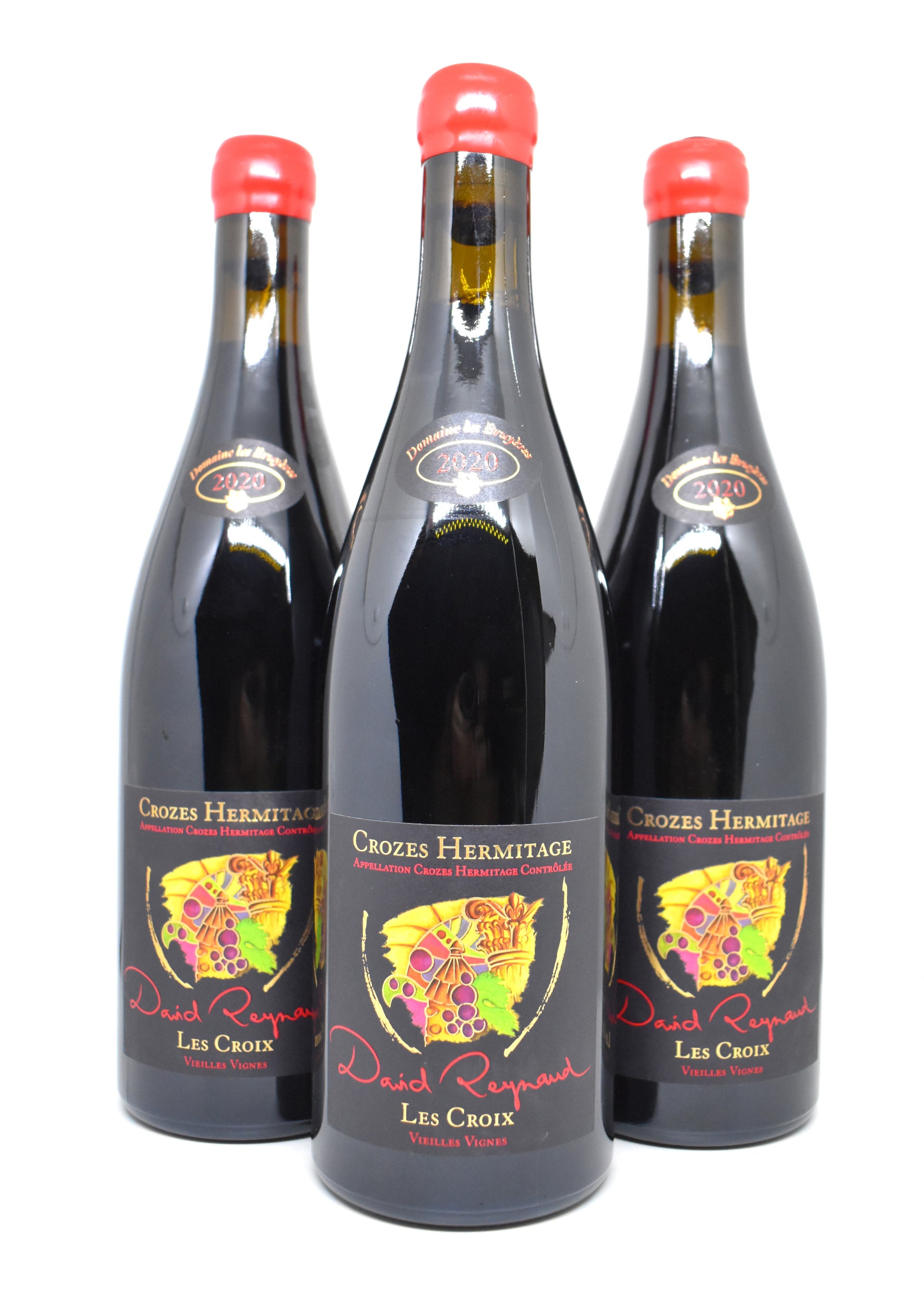 Bouteille David Reynaud Crozes-Hermitage Les Croix 2020 Vieilles Vignes