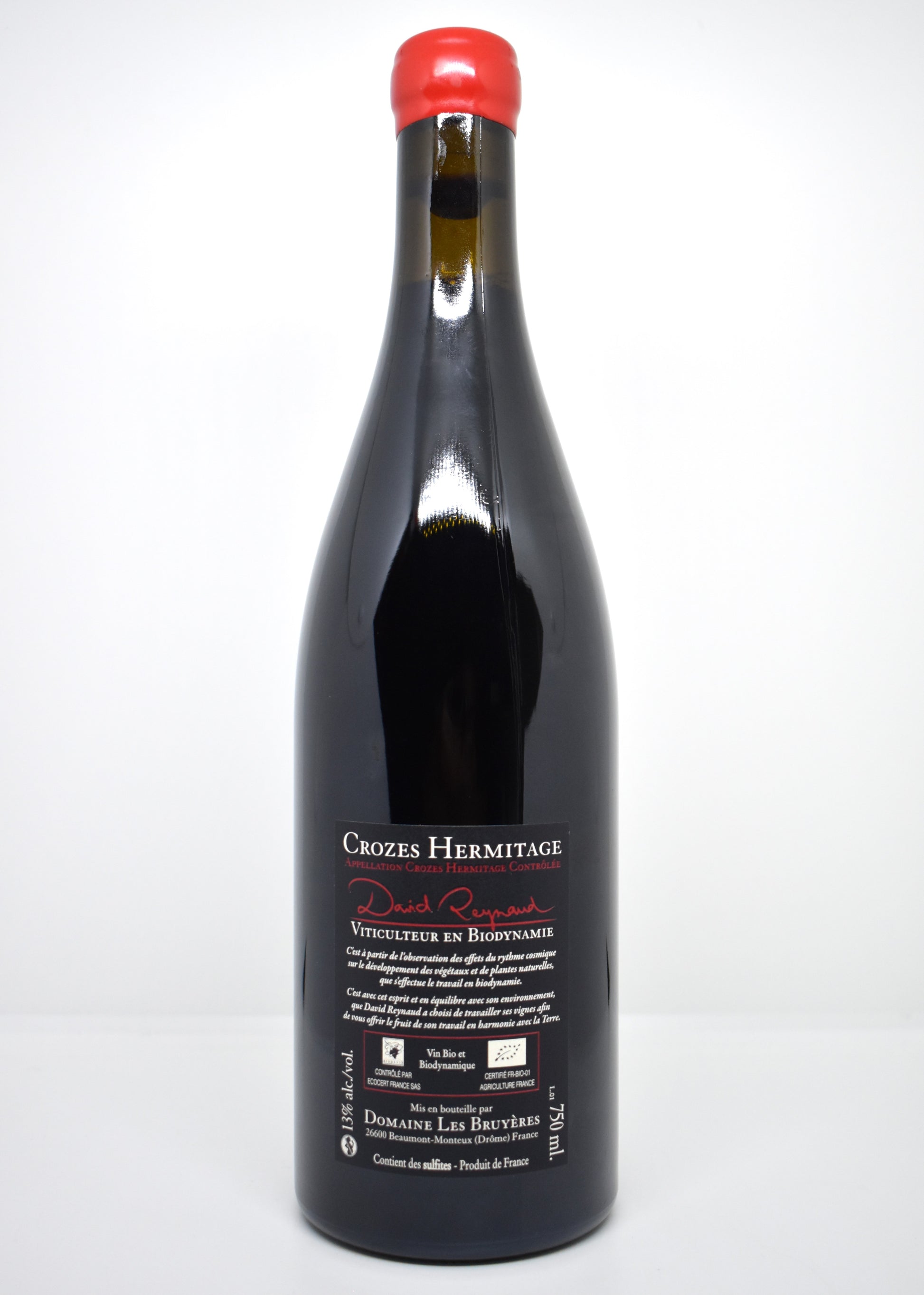 Commander vin David Reynaud Crozes-Hermitage Vieilles Vignes 2020