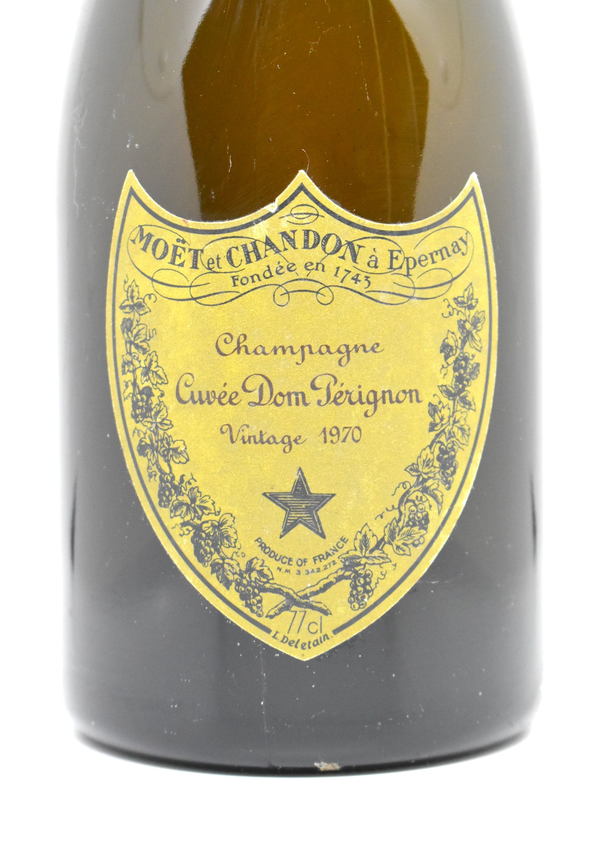 Buy vintage Champagne Dom Perignon 1970 best price Switzerland Geneva