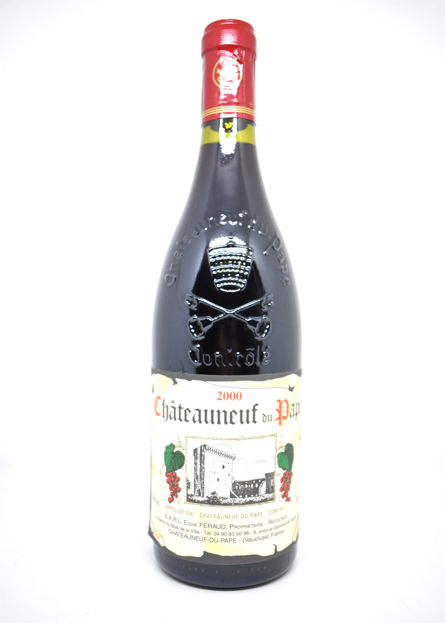 Acheter une bouteille de Châteauneuf du Pape 2000 Domaine Eddie Féraud au meilleur prix