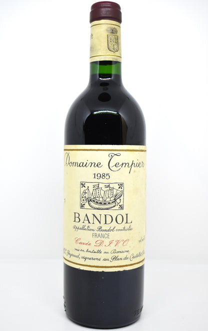 Vin rouge Provence 1985 Domaine Tempier Cuvée DJVO achat Bandol