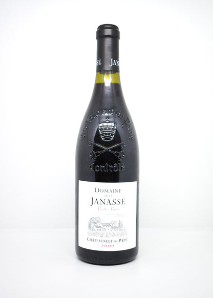 lacon de collection vin rare Rhône Domaine de la Janasse Vieilles Vignes 2009 cave suisse