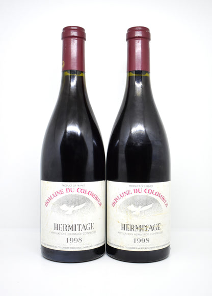 Hermitage Colombier 1998 - Vue rapprochée du goulot et de la capsule d'origine