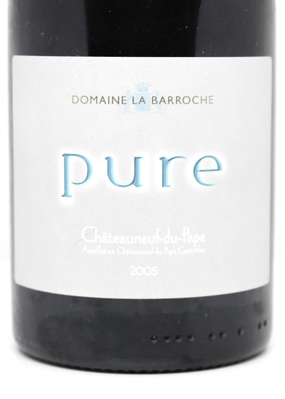 Buy Domaine la Barroche Pure 2005 fine wine online delivery Switzerland Geneva Zurich