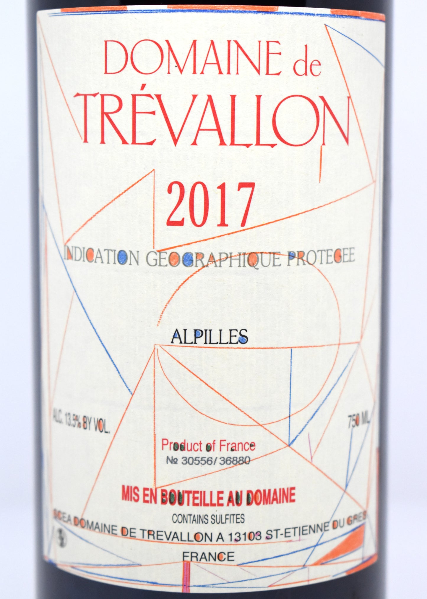 Acheter Domaine de Trévallon 2017 IGP Alpilles