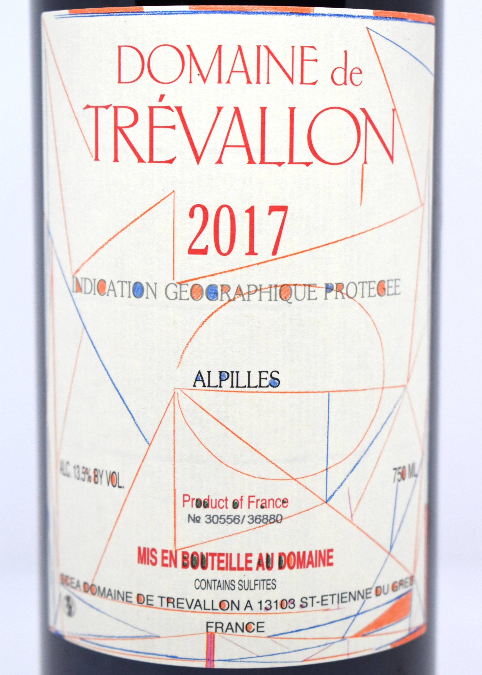 Acheter Domaine de Trévallon 2017 IGP Alpilles