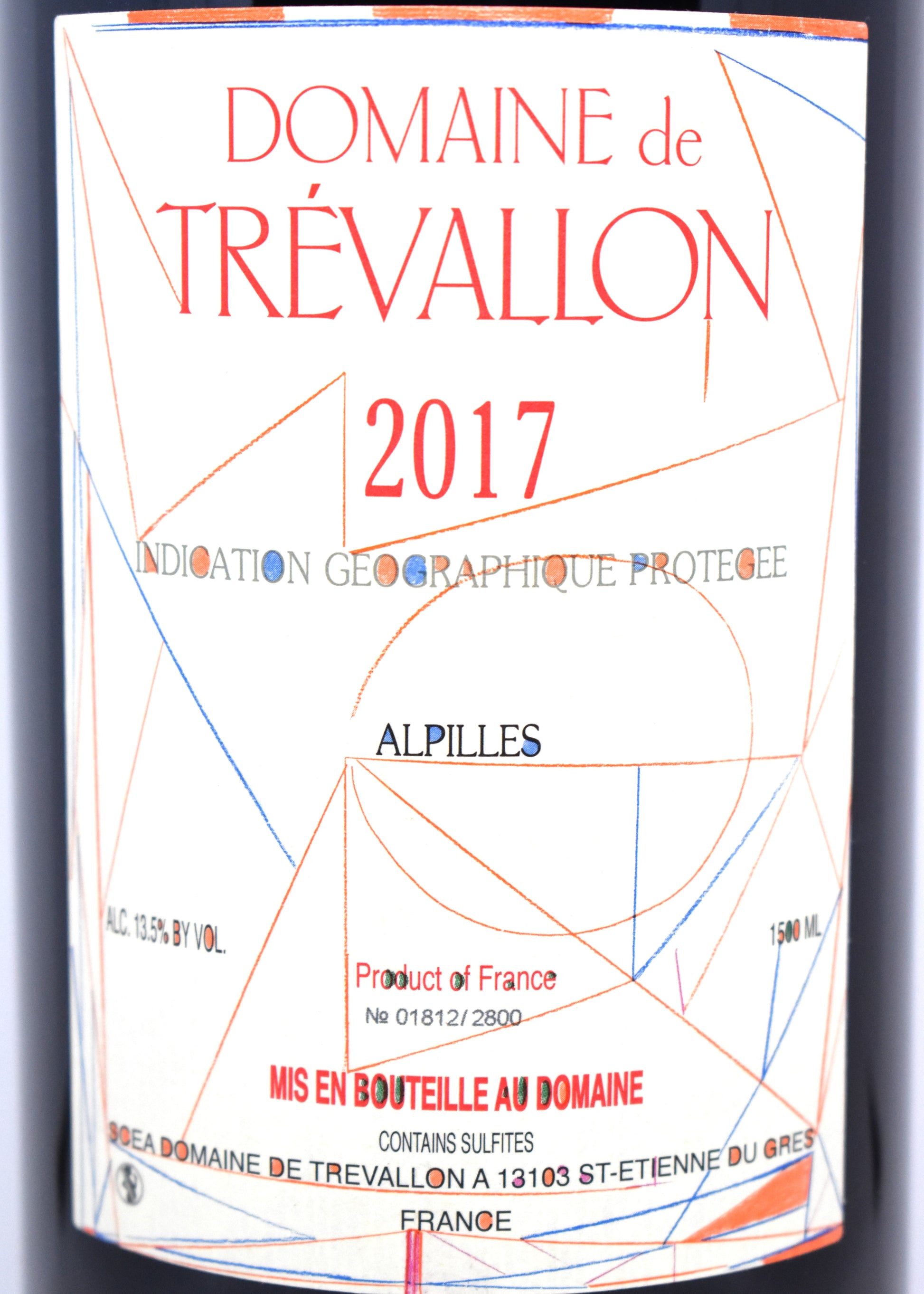 Domaine de Trévallon 2017 Magnum en vente