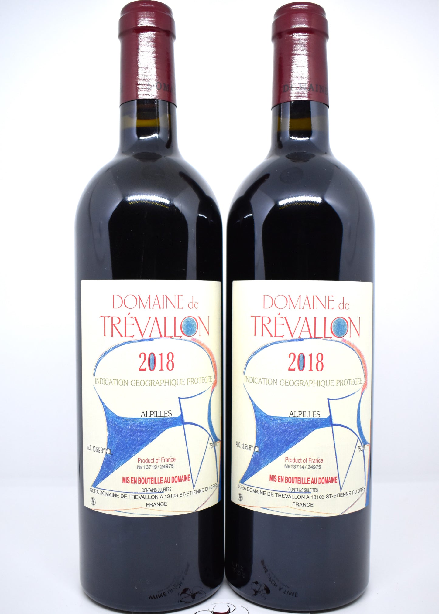 Trévallon 2018 vin authentique Alpilles