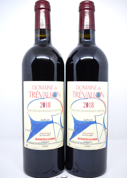 Trévallon 2018 vin authentique Alpilles