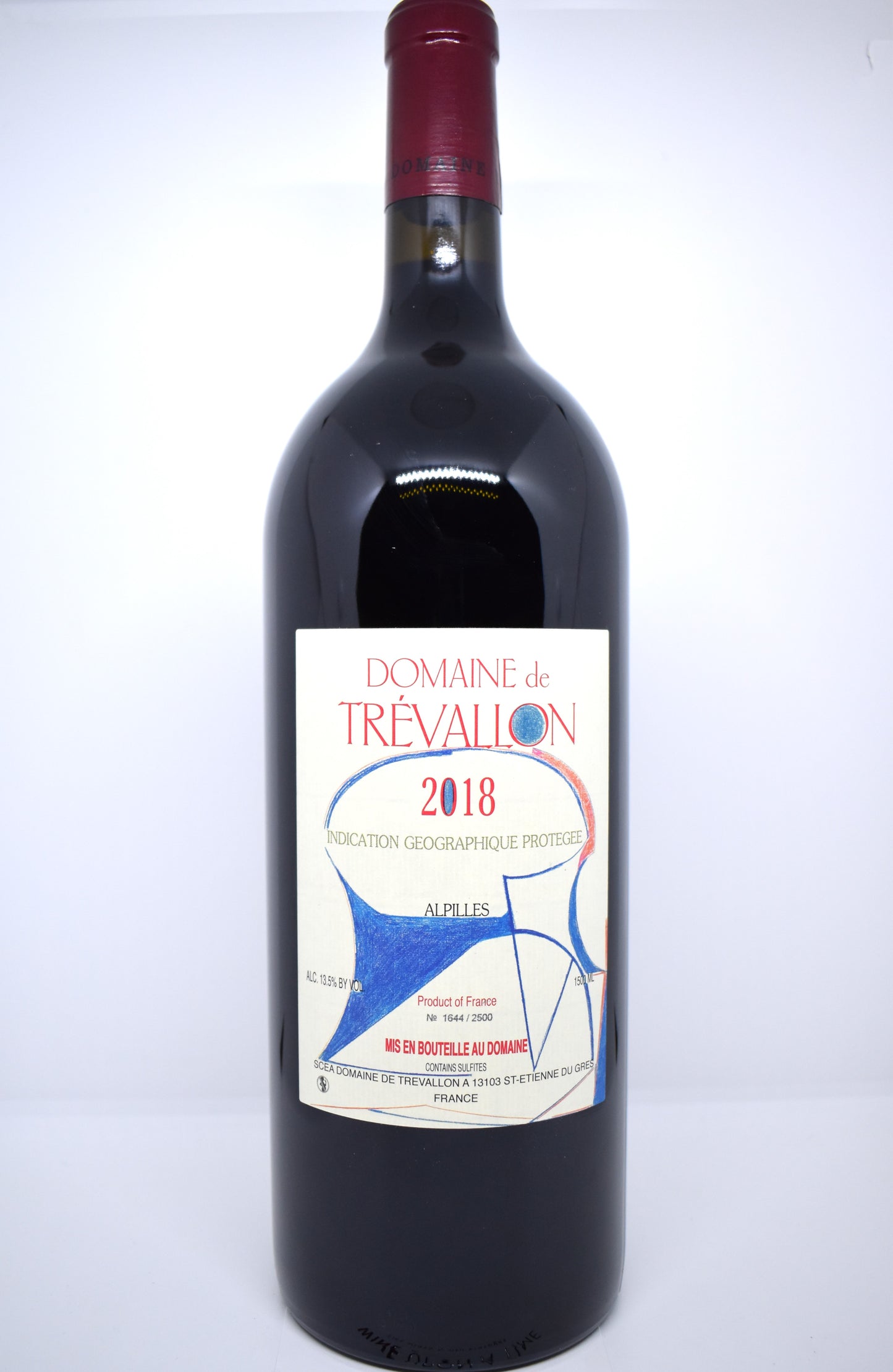 Vin prestigieux Domaine de Trévallon Magnum 2018