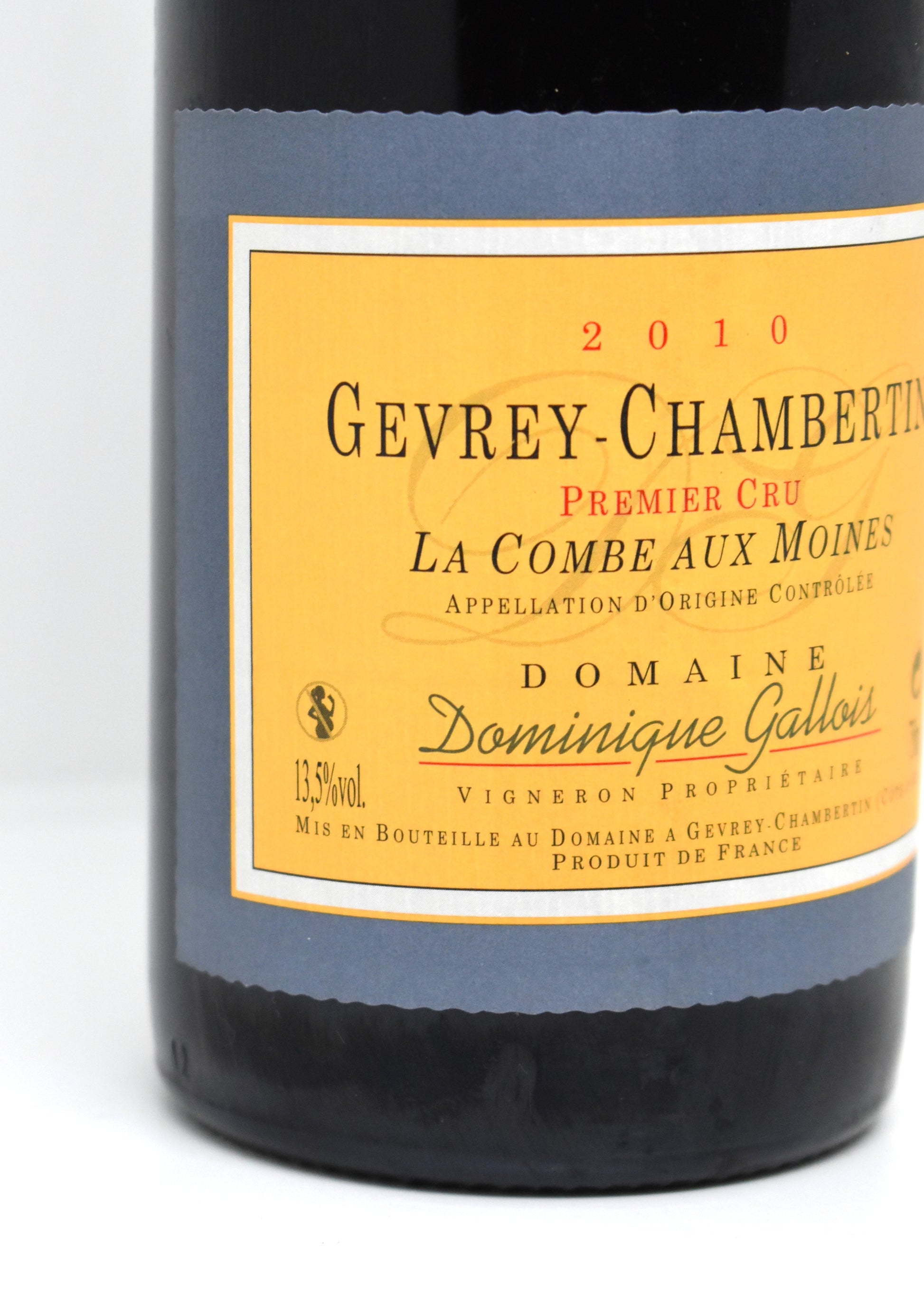 Rare vintage wine collection - Online shop Switzerland - Gevrey-Chambertin La Combe aux Moines 2010
