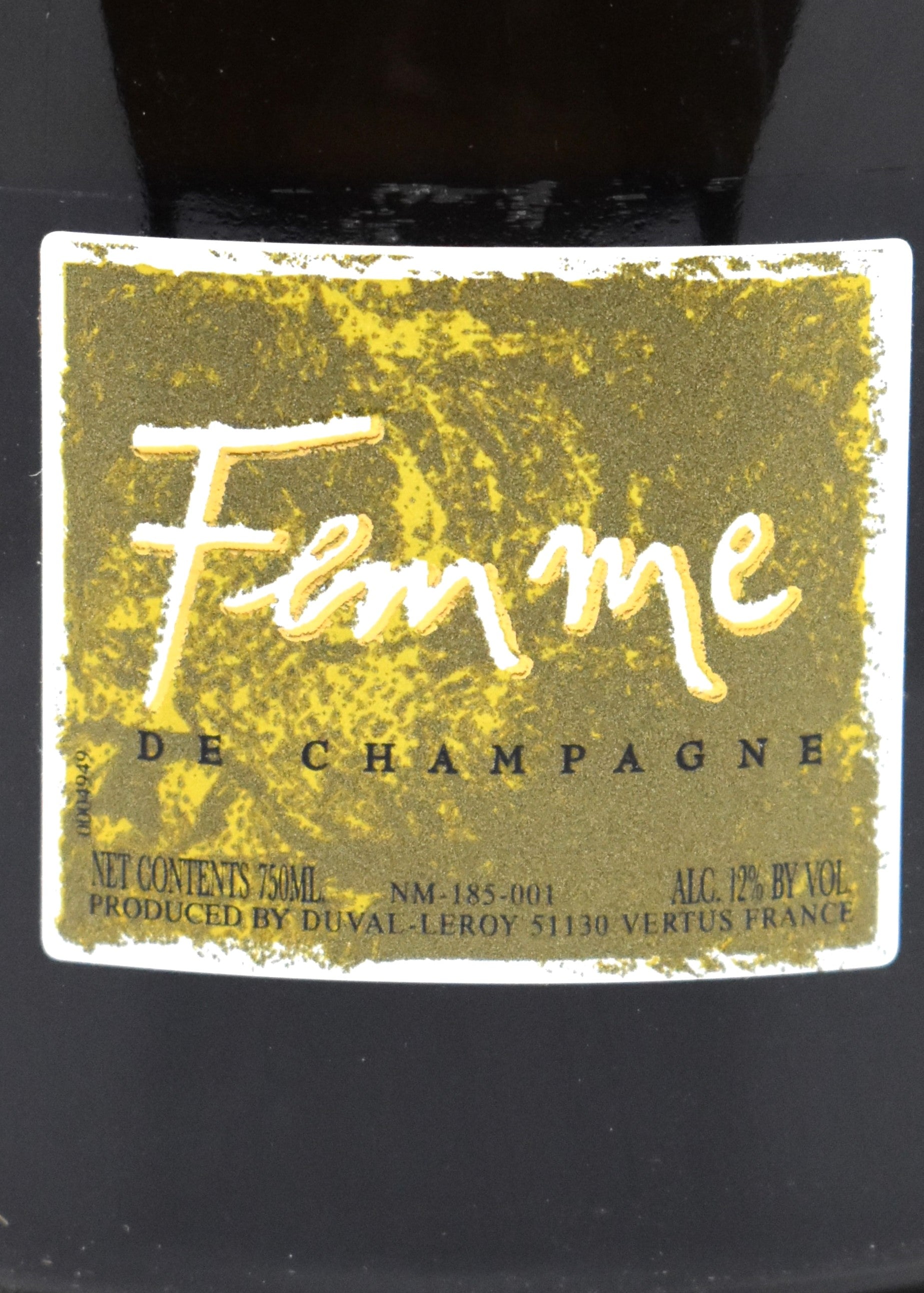 Femme de Champagne Grand Cru 1996 prix collection