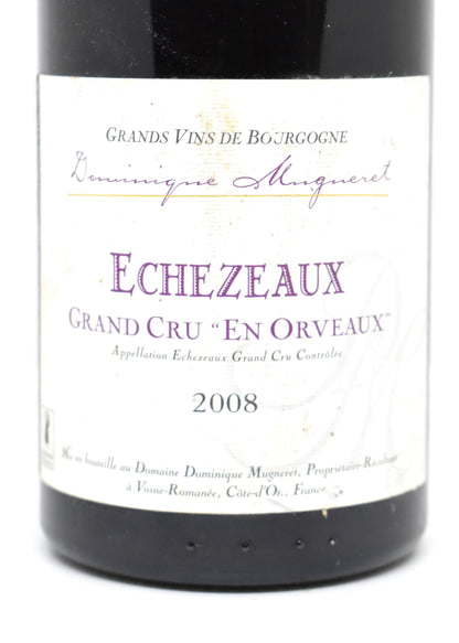 Acheter Échezeaux 2008 Domaine Mugneret 